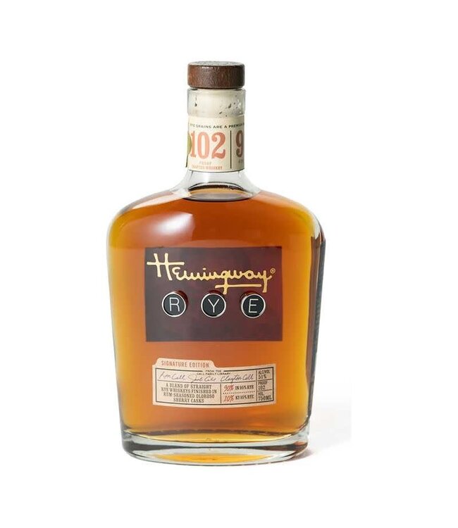 Hemingway Signature 6 Year Rye Whiskey | 750ml