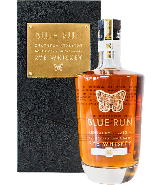 Blue Run Double Oak Single Barrel Straight Rye Whiskey | 750ml