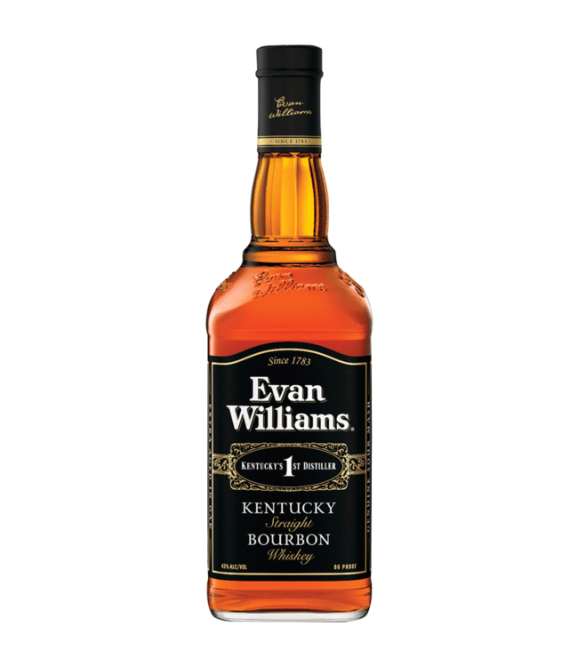 Evan Williams Black Label Straight Bourbon | 750ml