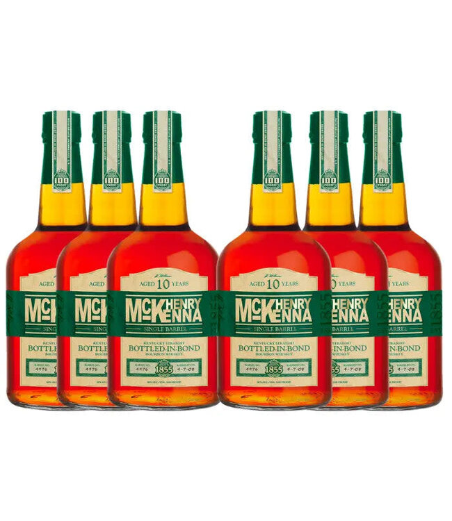Henry McKenna 10 Year Single Barrel Bottled in Bond Bourbon | 750ml