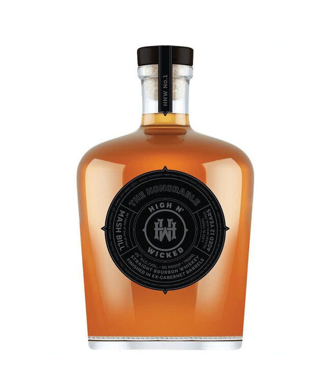 High N' Wicked The Honorable 12 Year Bourbon | 750ml