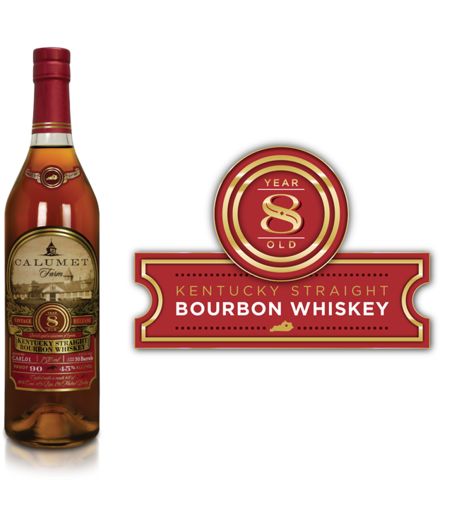 Calumet Farm 8 Year Straight Bourbon | 750ml