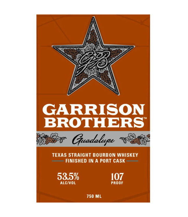 Garrison Brothers Guadalupe Port Cask Bourbon | 750ml