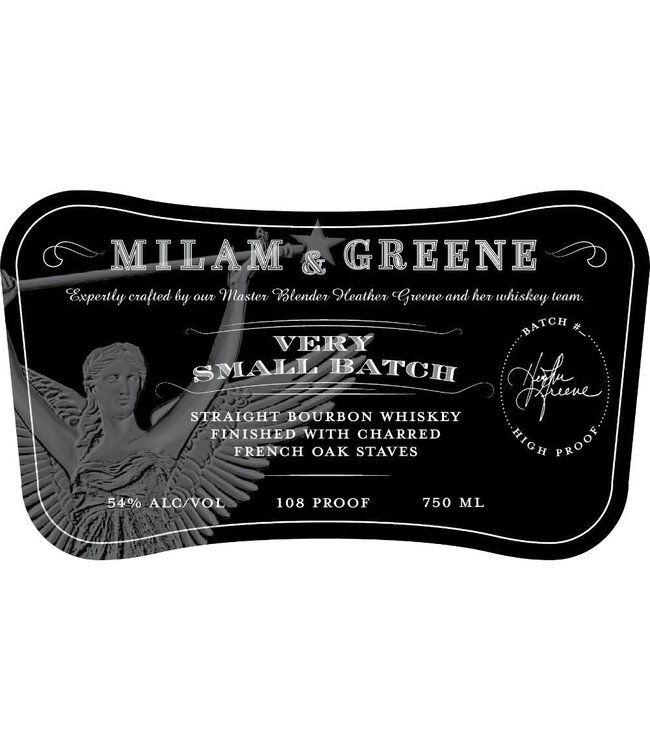Milam & Greene Very Small Batch Bourbon | 750ml