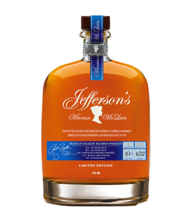 Jefferson's Marian McLain Limited Edition Bourbon | 750ml