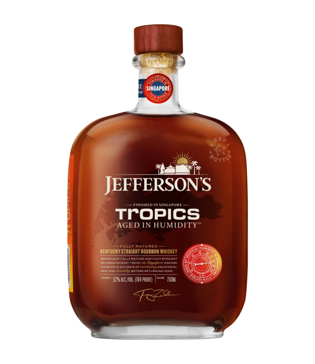 Jefferson's Tropics Aged in Humidity Bourbon | 750ml