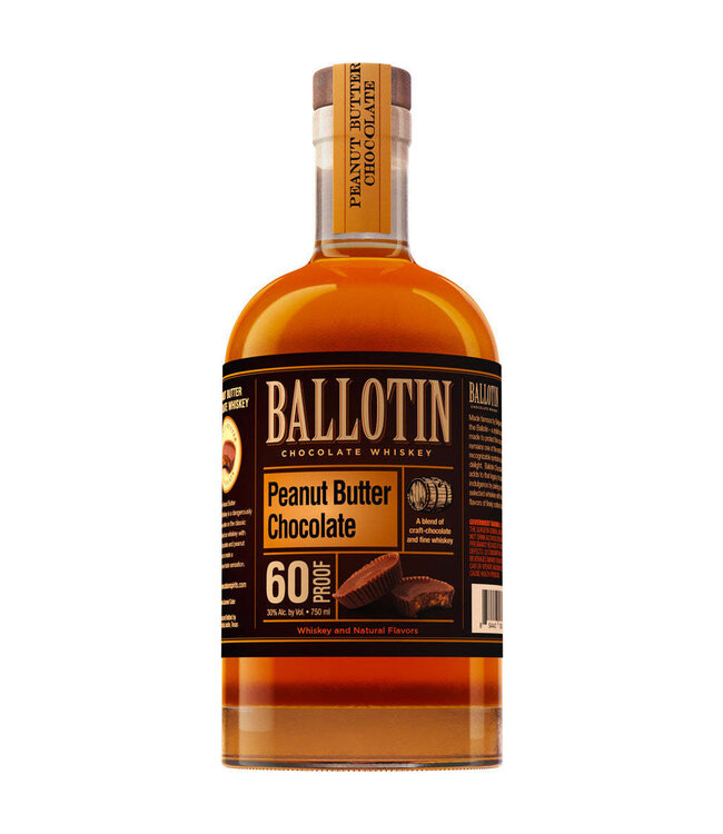 Ballotin Peanut Butter Chocolate Flavored Whiskey | 750ml