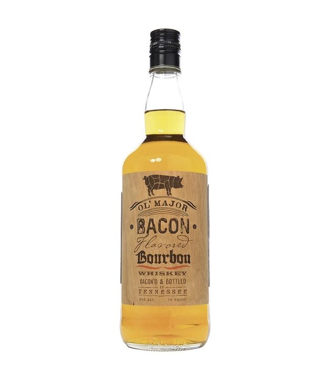 Ol' Major Bacon Bourbon Flavored Whiskey | 750ml