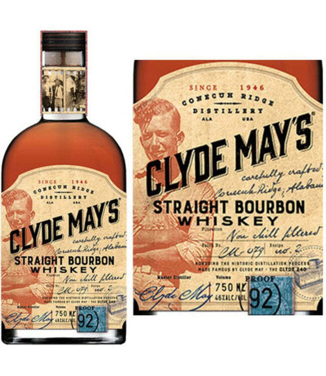 Clyde May's Straight Bourbon | 750ml