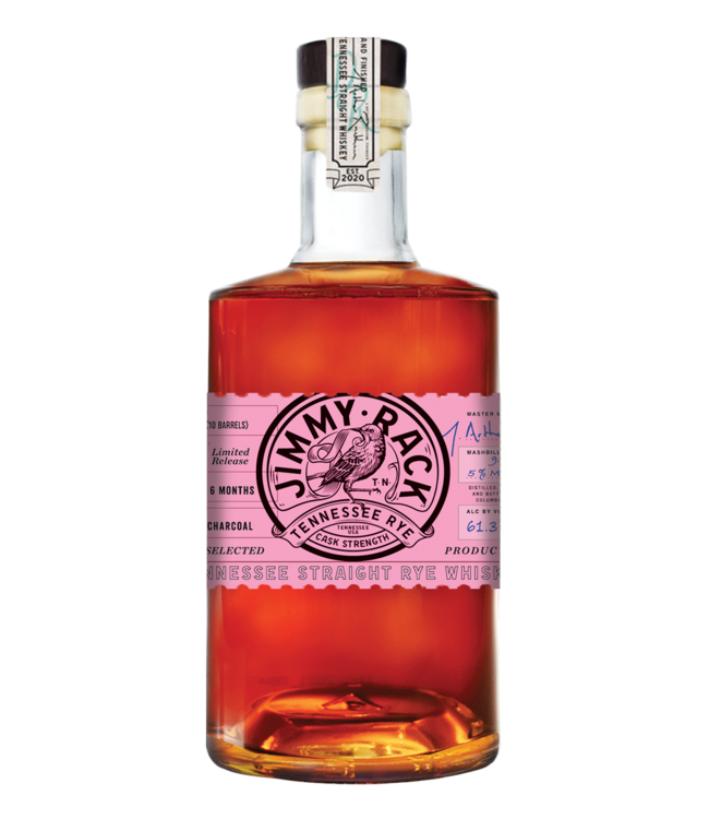 Daddy Rack Jimmy Rack Rye Single Barrel Cask Strength Tennesee Whiskey 2023 | 750ml