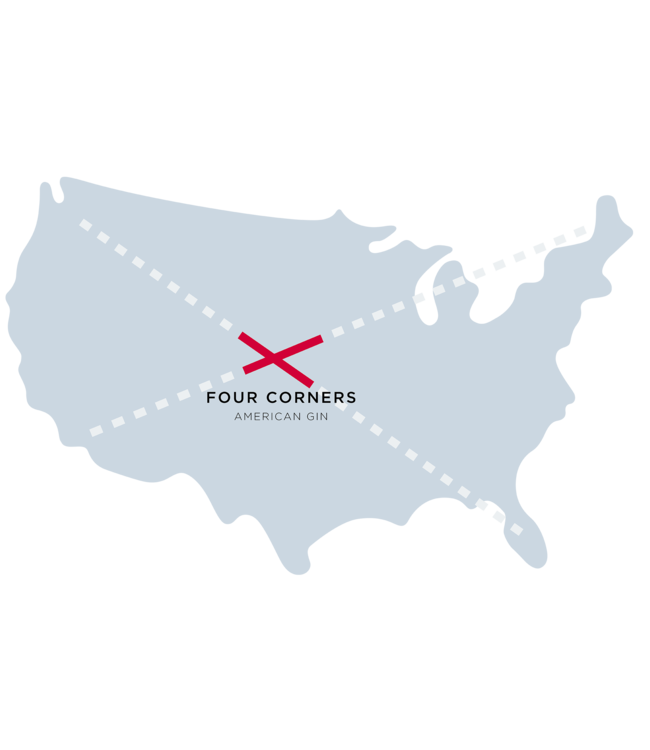 Four Corners American Gin | 750ml