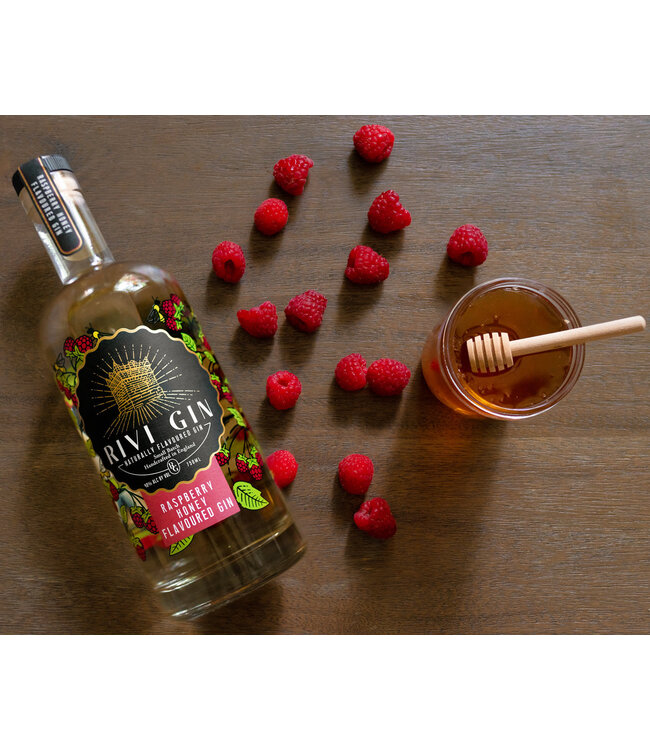 Rivi Gin Raspberry Honey Flavored Gin | 750ml