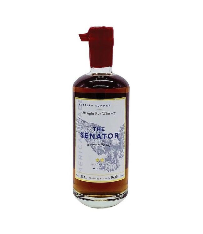 Proof and Wood The Senator Rye 6 Year Barrel Proof American Whiskey | 750ml