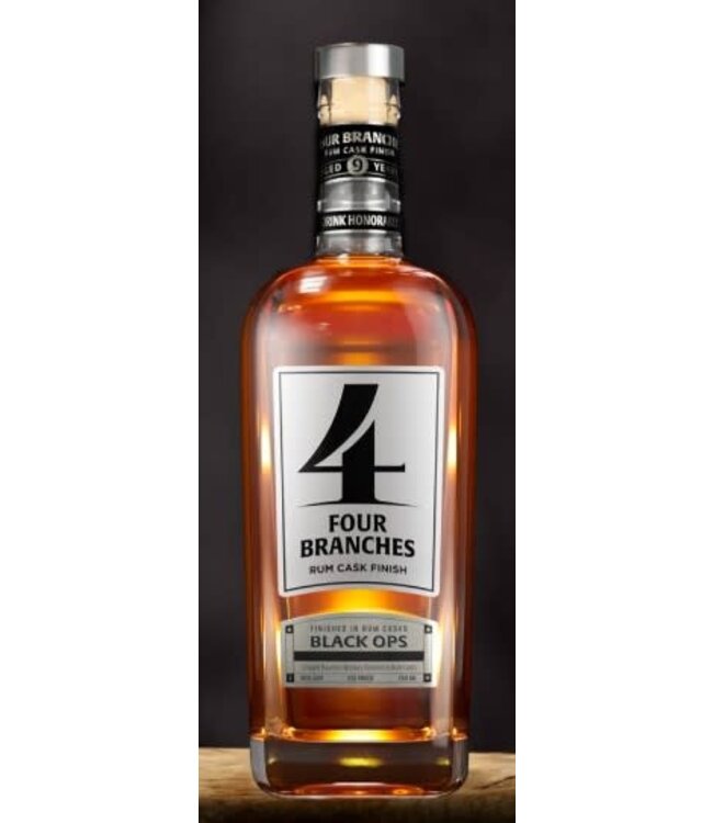 Four Branches Black Ops Rum Cask Bourbon | 750ml