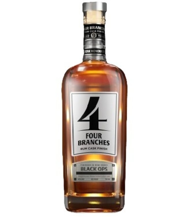Four Branches Black Ops Rum Cask Bourbon | 750ml