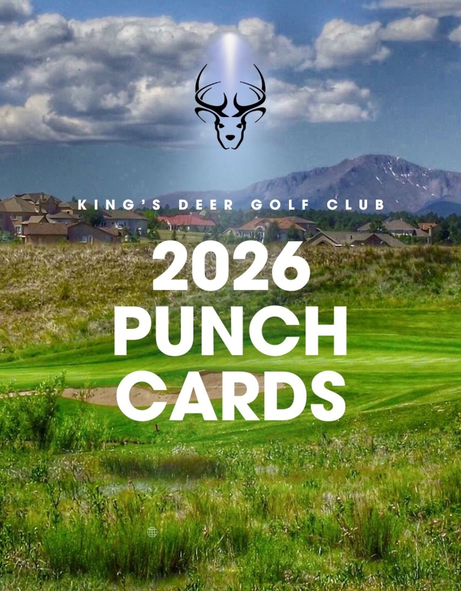 2026 9 hole punch card (4 rounds with cart)