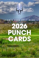 2026 18 hole punch card (4 rounds with cart)