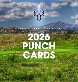 2026 18 hole punch card (4 rounds with cart)