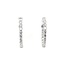 14k White Gold Diamond Hoop Earrings (1.47 ctw)