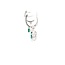 Emerald (1.38 ctw) And Diamond (0.70 ctw) Dangle Earrings