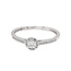 Diamond (0.20 ctw) engagement ring, 14k white gold