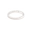 Diamond (0.05ctw) twisted band, 14k white gold *matches FE17A152