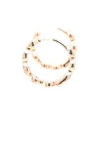 Diamond (0.16ctw) twist huggie hoop earrings 14k yellow gold