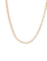 Diamond (2.93ctw) tennis necklace 14k yellow gold