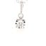 Diamond (0.20ctw) pendant 14k white gold