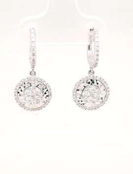 Diamond Drop Earrings 0.27 ctw