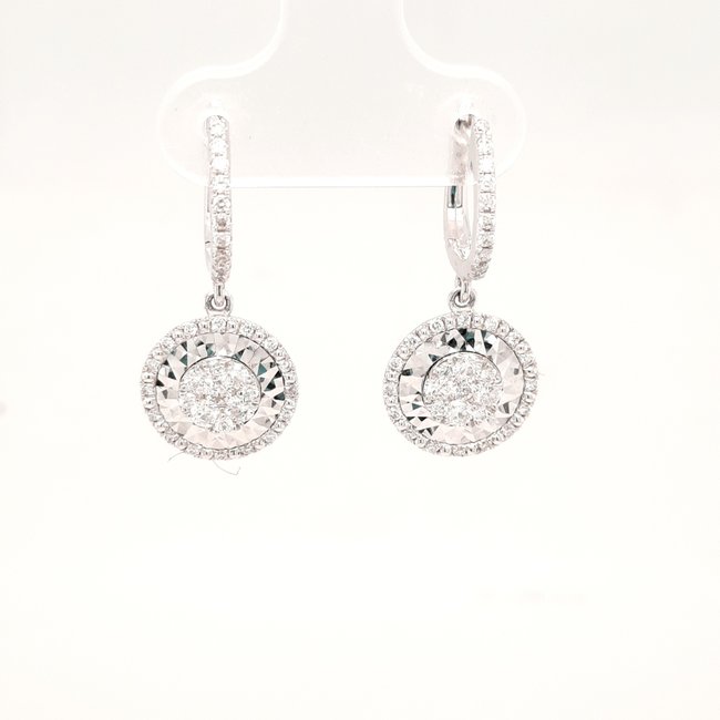 Diamond Drop Earrings 0.27 ctw