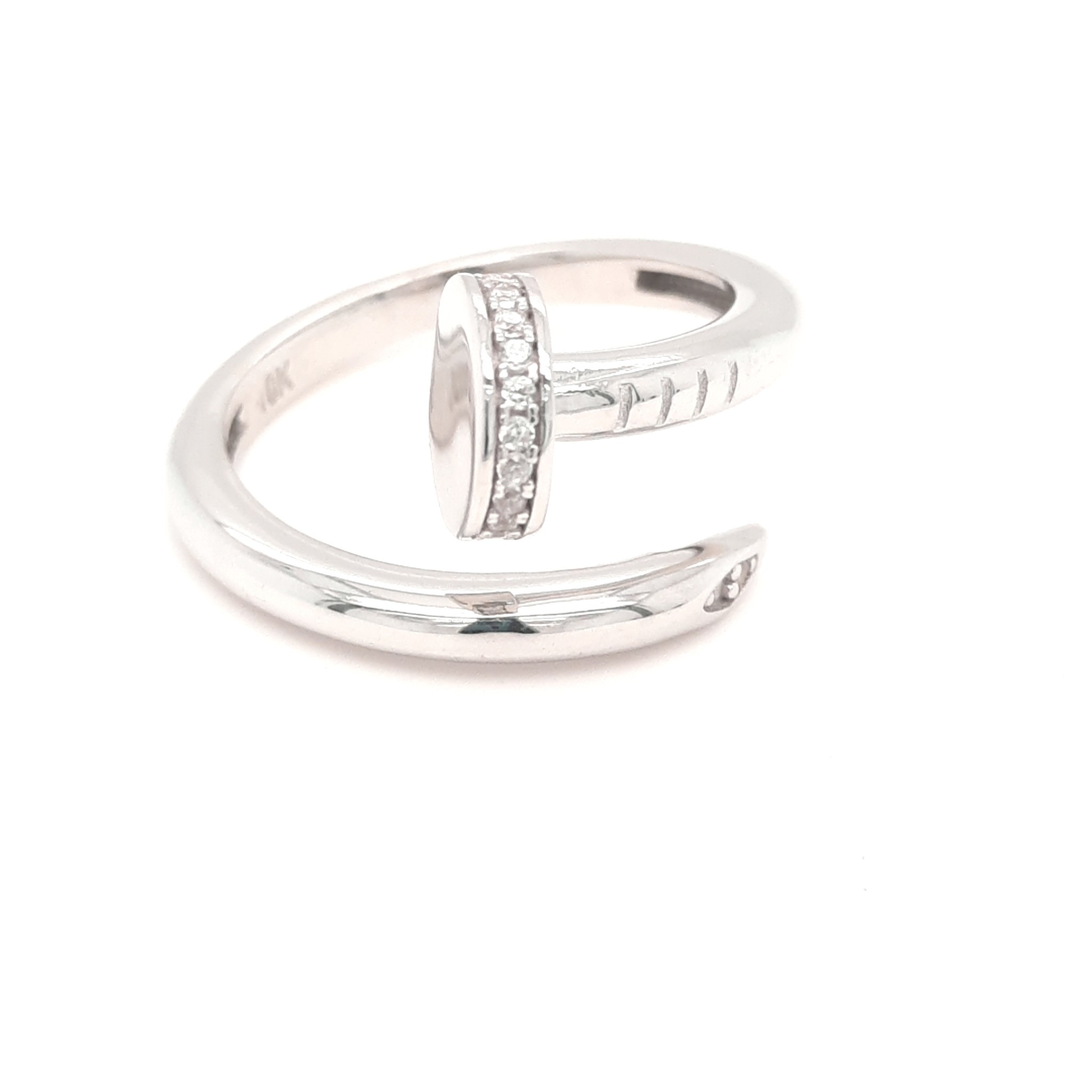 Heira Diamond Nail Ring – RW Fine Jewelry