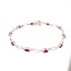 Ruby  (2.80 ctw) And Diamond (0.42 ctw) Bracelet