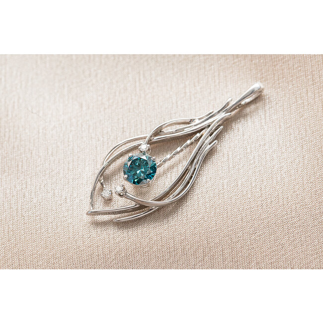 TQ Original Blue Diamond Pendant