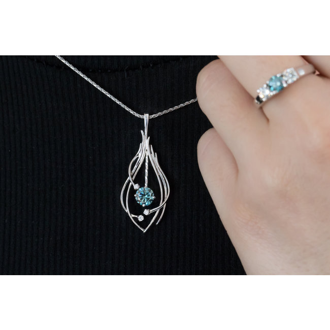 TQ Original Blue Diamond Pendant