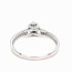 Diamond (0.27ctw) round bridal engagement ring 14k white gold