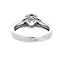 Diamond (.70 ct center 1.00 ctw) Halo Engagement Ring 14 kt White Gold 4.0g