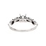 Diamond beaded antique style engagement setting, 0.12 ctw, 14k