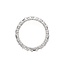 Diamond (1.50 ctw) eternity  band, 14k white gold