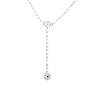 Diamond by the Yard "Y" Necklace