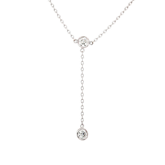 Diamond by the Yard "Y" Necklace