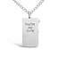 Hero Medal Dog Tag Pendant