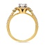Diamond (0.36 ctw) bridal setting 14k yellow gold