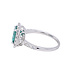 Emerald and Diamond Ring (1.27 - 0.62 ctw)