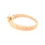 Panther hinged bangle bracelet 18k yellow gold 15.5gr