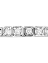14K WG White Diamond Ring