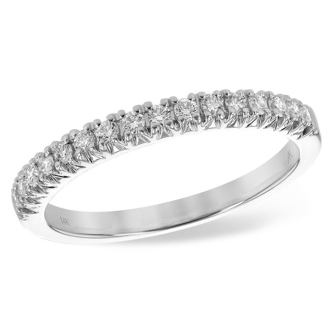 Diamond (0.25ctw) band, 14k white gold