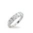 Diamond (1.50 ctw) oval band, 14k white gold