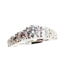 Diamond (2.0 ctw) graduated 9 stone band 14k white gold