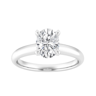 1.5ct Round Diamond Solitaire 14K Gold Engagement Ring